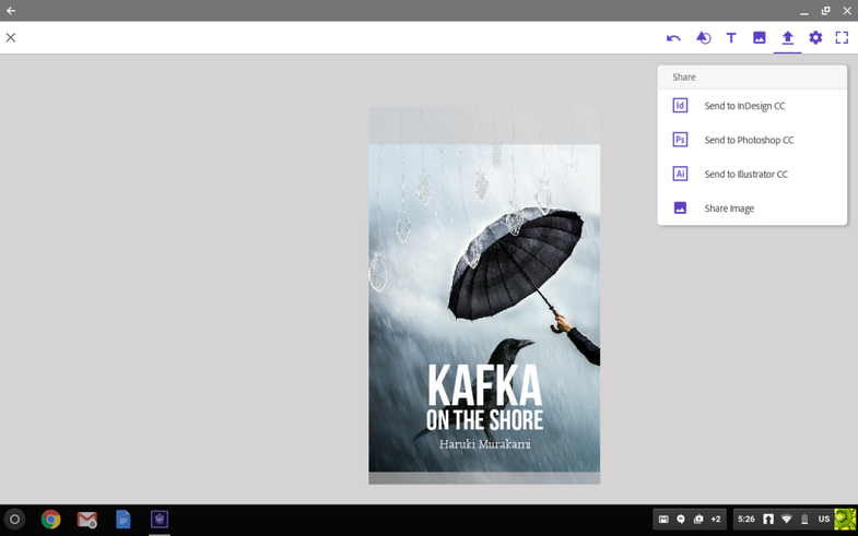 Adobe Creative Cloud apps for Chromebooks