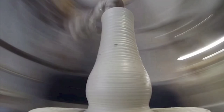 This Is What Happens When You Mount an Action Camera to a Pottery Wheel