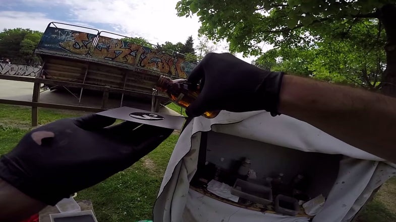 wet plate collodion pov video