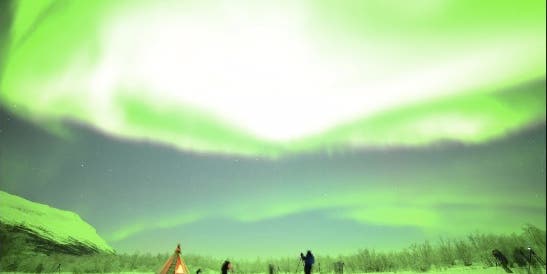 Imagine an Aurora Borealis So Bright, It Overexposes Your Photos