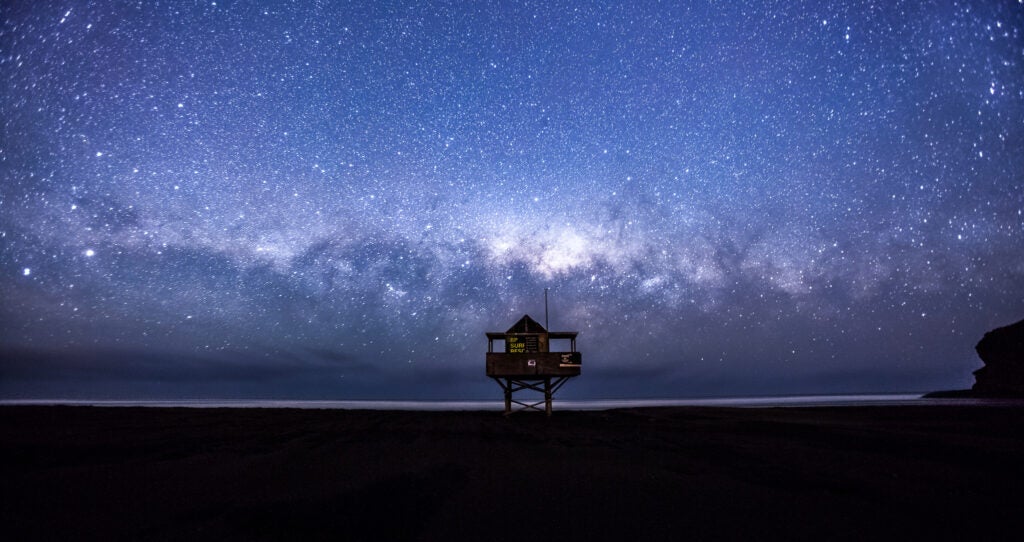 Today's Photo of the Day comes from Flickr user Dirbuf and was taken with a Canon EOS 5D Mark II and a EF 16-35mm f/2.8L USM lens. This image is actually a composite of eight individual pictures in order to capture the Milky Way. See more work <a href="https://www.flickr.com/photos/dirbuf/">here.</a>