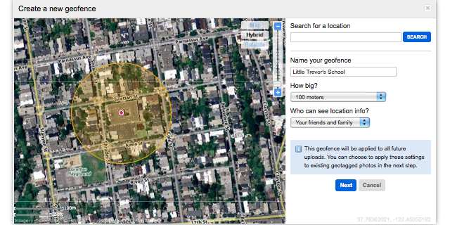 Flickr’s Geofences Offer More Privacy With Geotagged Photos Flickr’s Geofences Offer More Privacy With Geotagged Photos