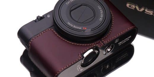 Gariz To Make Leather Half-Case For Sony RX100