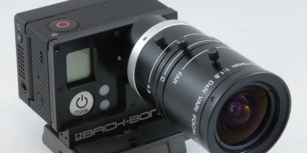 New Gear: Back-Bone Ribcage Adds Interchangeable Lenses to GoPro Cameras