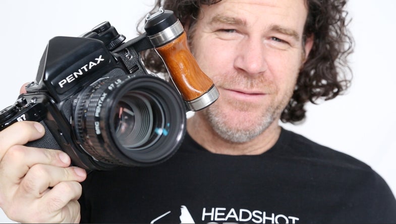 Peter Hurley's Pentax 67 Film Camera