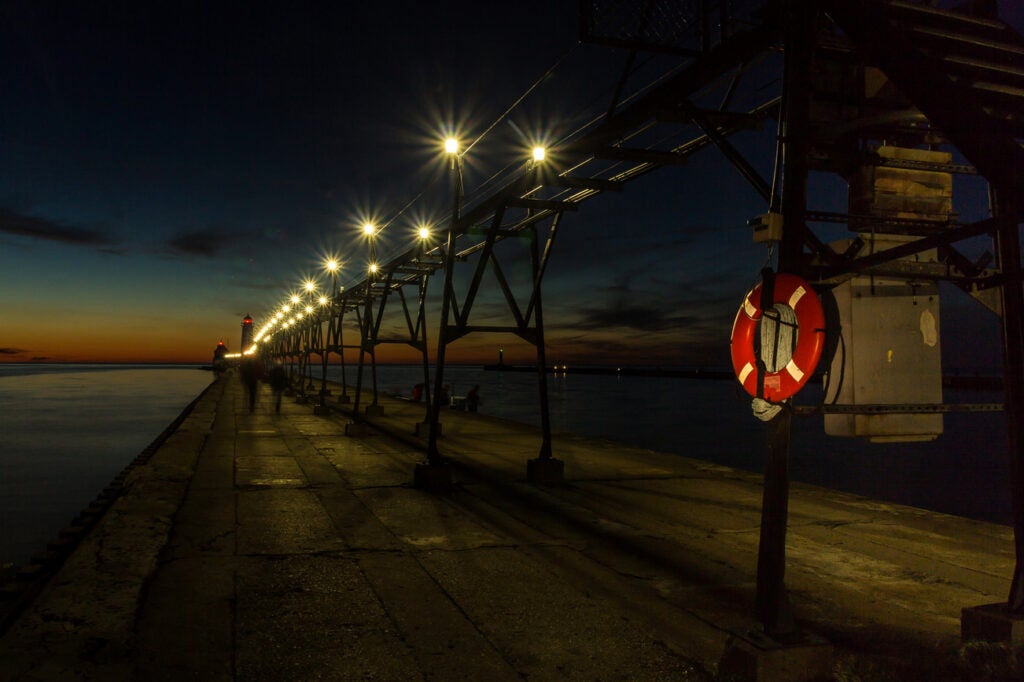 Today's Photo of the Day comes from Kevin Povenz and was taken in Grand Haven, Michigan at dusk using a Canon EOS 60D with 18-200mm lens with a long exposure at f/10 and ISO 125. See more work <a href="http://www.flickr.com/photos/19613665@N08/">here.</a>