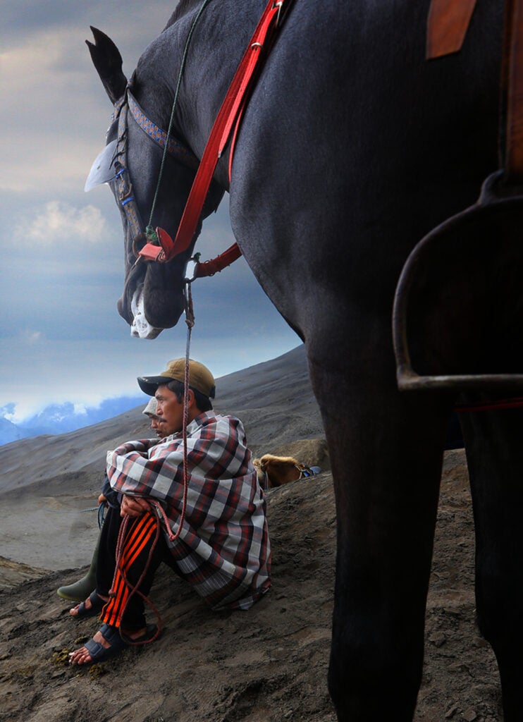 By Michael Pekasa Picture was taking in bromo with man with horse to rent just wait for someone to hire. CAMERA: canon 6d FOCAL LENGTH: 22 SHUTTER SPEED: 1/320 LENS: 16-35 mm usm cannon ISO: 250 APERTURE (F-STOP): 7.1