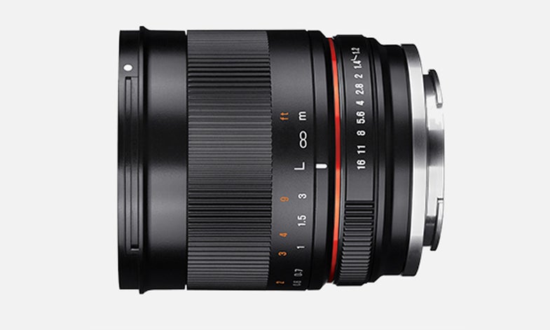 Samyang 35mm f/1.2 Lens for crop sensor cameras