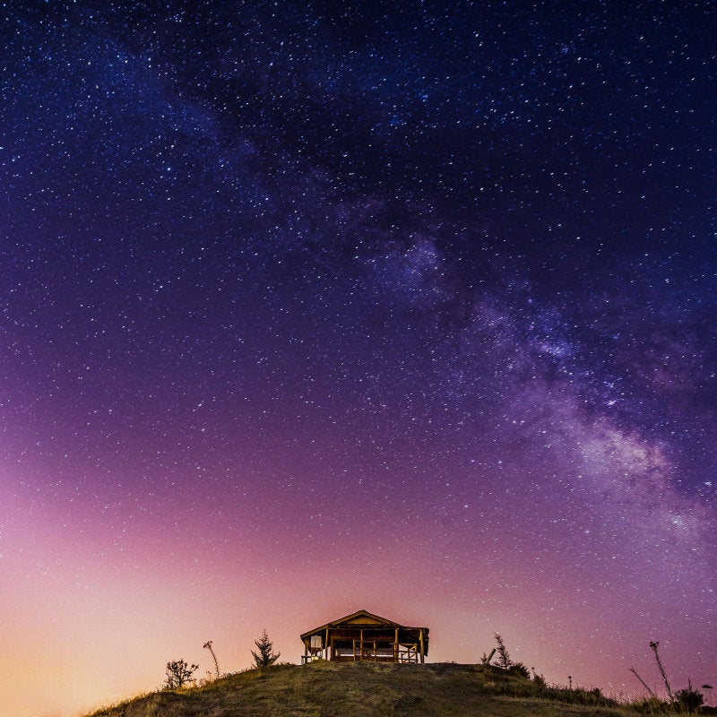 Cabin among the stars