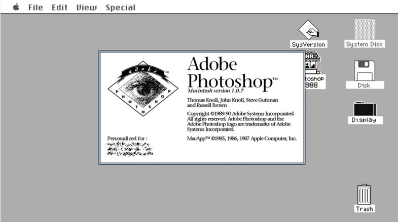 History of Photoshop