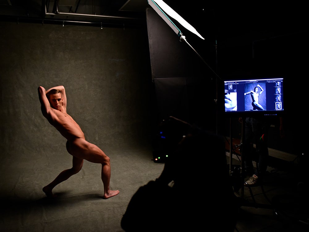 Adam Rippon body issue poses for EPSN