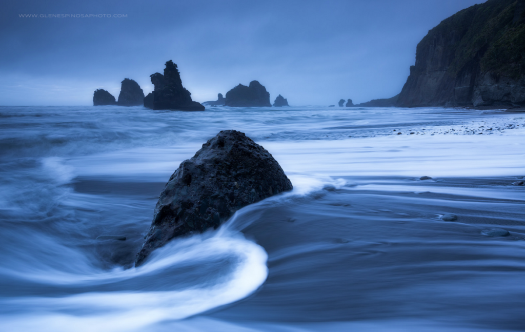 Today's Photo of the Day comes from Glen Espinosa and was taken beside the Tasman Sea in South Island, New Zealand with a Canon EOS 5D Mark III and a EF 16-35mm f/2.8L II USM lens with a minute long exposure at f/16 and ISO 200. See more work <a href="https://www.flickr.com/photos/glenespn/">here.</a>