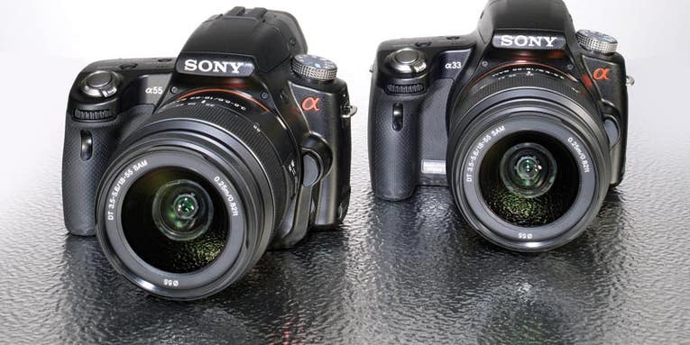 Lab Test: Sony Alpha 33 and 55 Lab Test: Sony Alpha 33 and 55