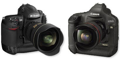 Nikon Versus Canon: The Competition for the Pro DSLR Market Is Heating Up