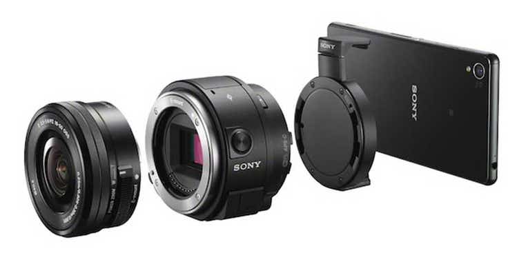 New Gear: Sony QX1 Brings Interchangeable-Lenses to Smartphone-Attached Cameras