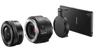 Sony QX1 Smartphone Camera