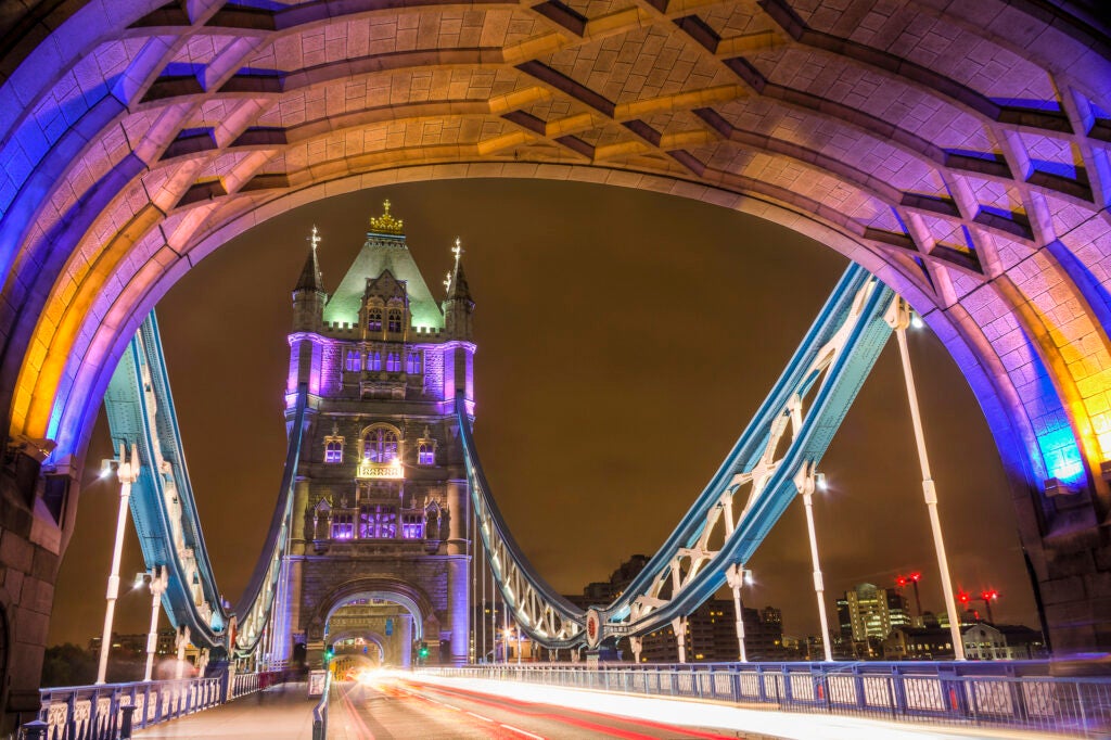 Today's Photo of the Day was taken by Michael Minella on the Tower Bridge in London with a Canon EOS REBEL T3i
 and a EF-S18-135mm f/3.5-5.6 IS lens with a 15 sec exposure at f/10 and ISO 100. Minella made three exposures of the bridge in camera and combined them in Photomatix Pro to create this HDR shot. See more of his work <a href="https://www.flickr.com/photos/michaelminella/">here.</a>