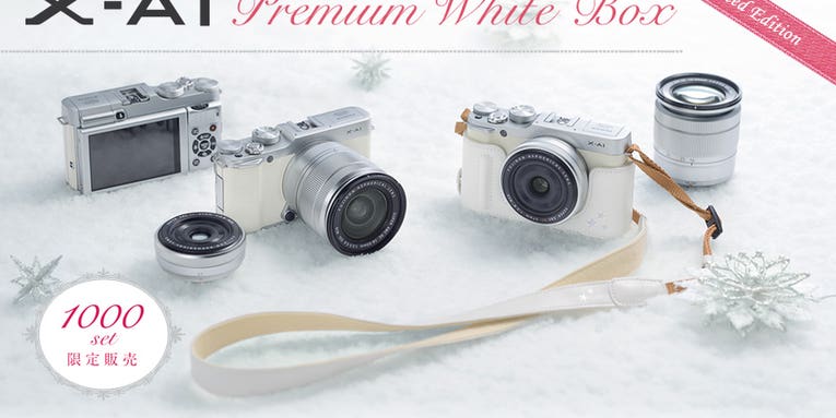 Japan Gets Ultra-rare White Fujifilm X-A1