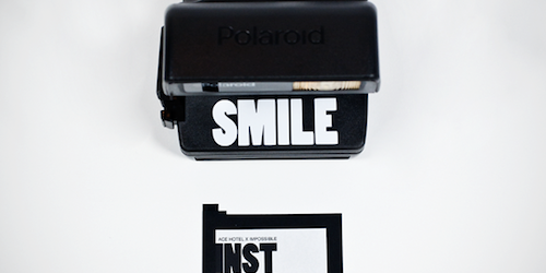 Ace Hotel Puts Impossible Project Polaroid Cameras in the Minibar Ace Hotel Puts Impossible Project Polaroid Cameras in the Minibar