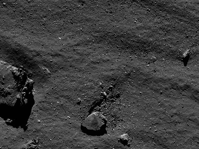 comet from rosetta image gallery