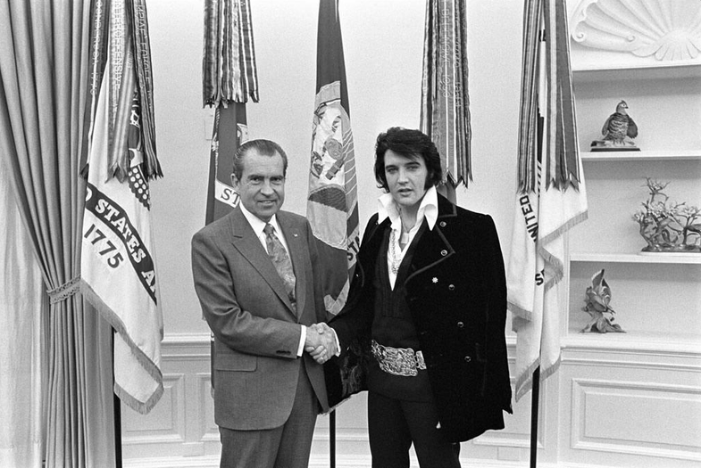 Elvis and Nixon