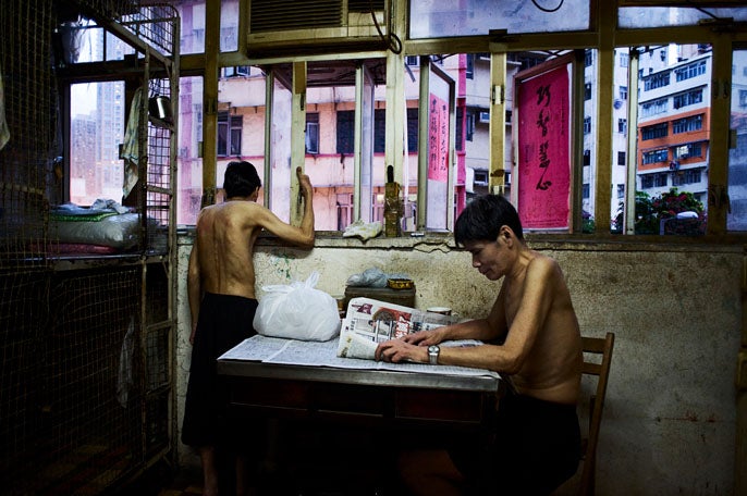 living conditions in Hong Kong