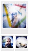 Sample images from the Diana Instant Square Camera