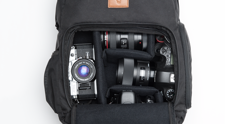 Brevite Camera Backpacks Sport Low-Profile Looks