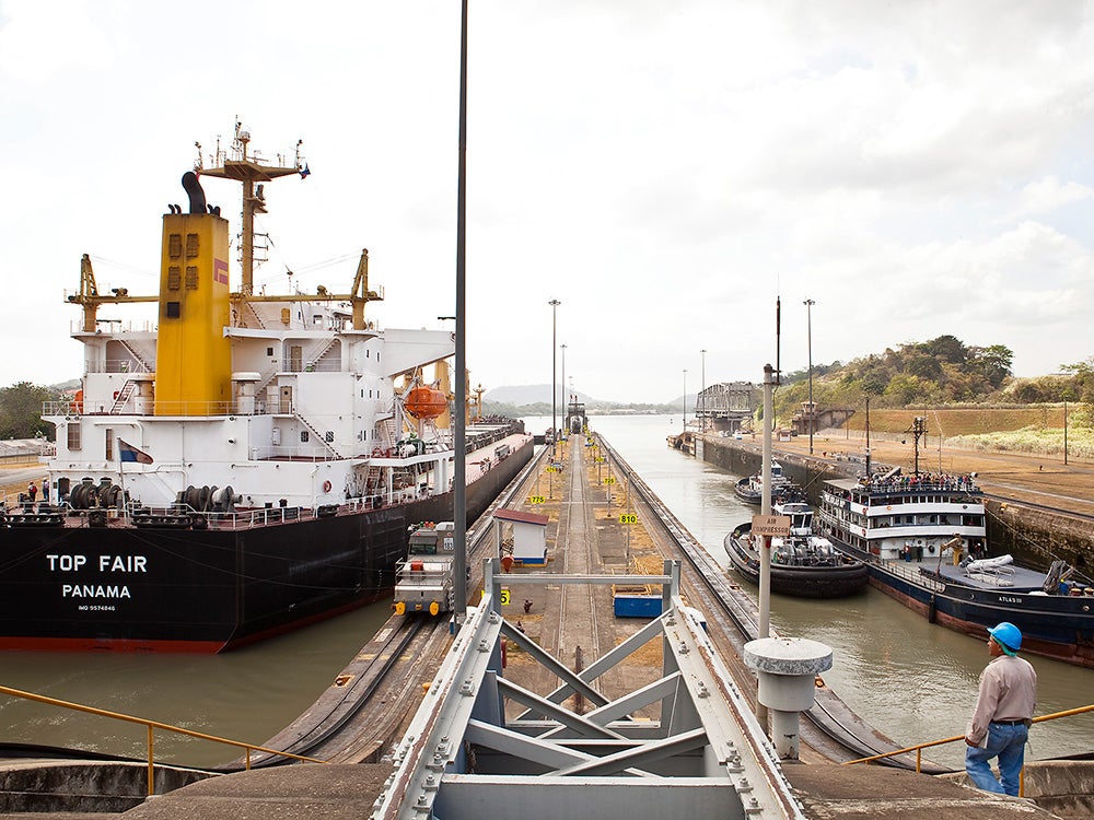 Miraflores Locks Panama Canal