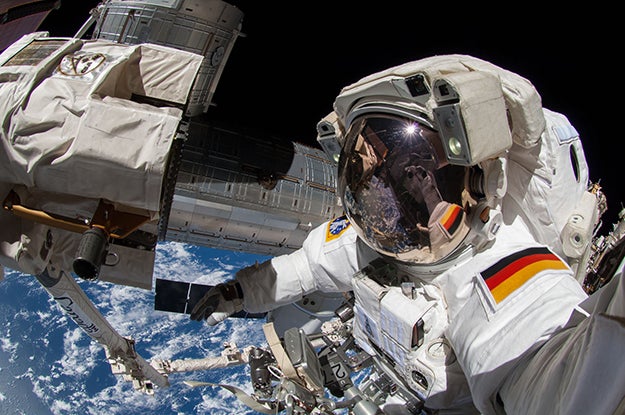 Space selfie 1