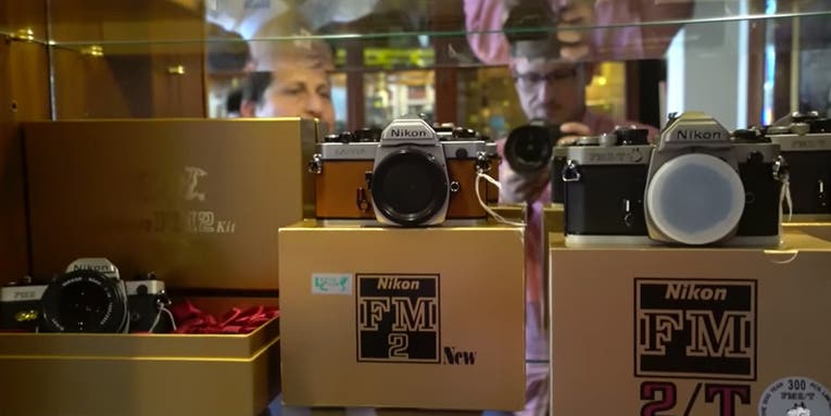Take a Tour of An Amazing Vintage Nikon Camera Shop in London