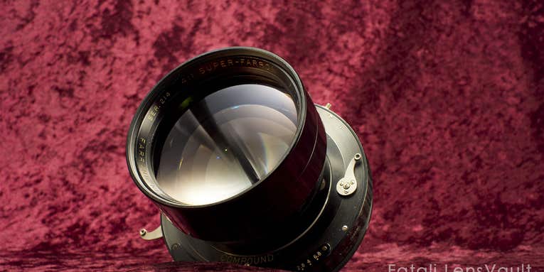 eBay Watch: Super Farron 76mm F/0.87 Lens