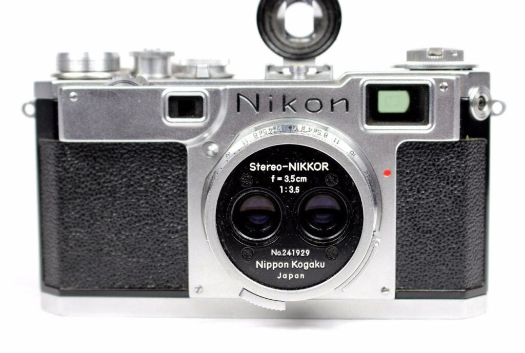 Stereo Nikkor 3D Nikon Camera up for auction on eBay
