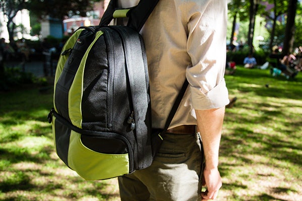 backpack hanging too low on back