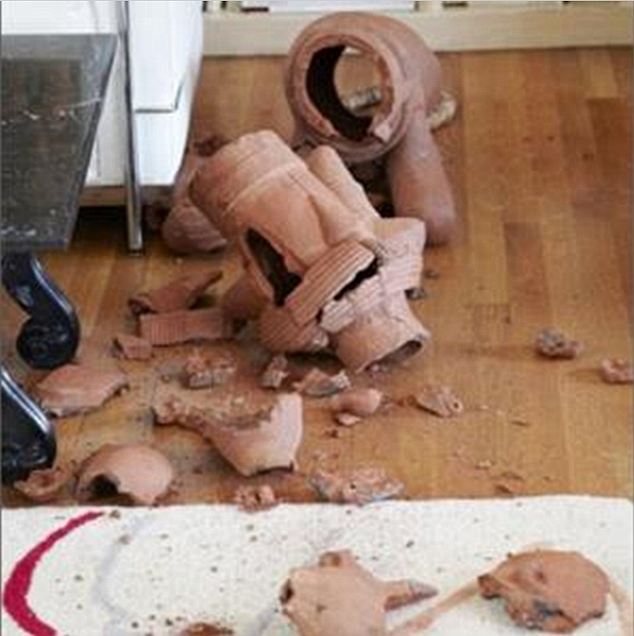 broken art