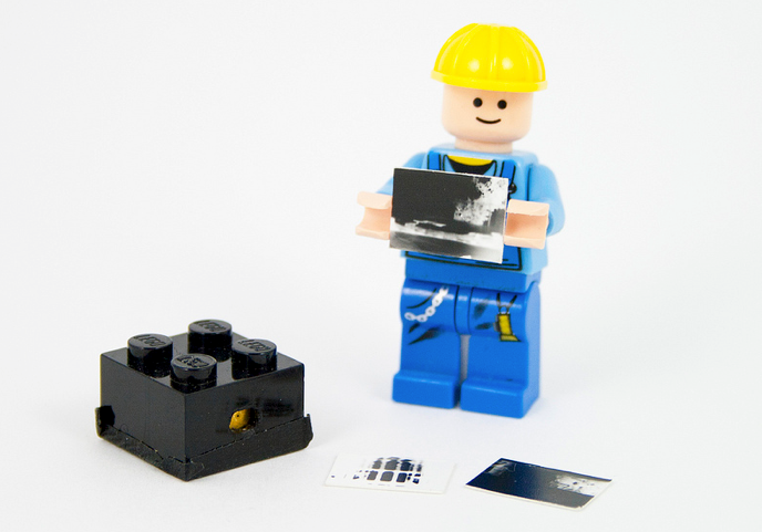 lego pinhole camera