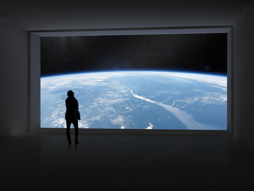 the satellite