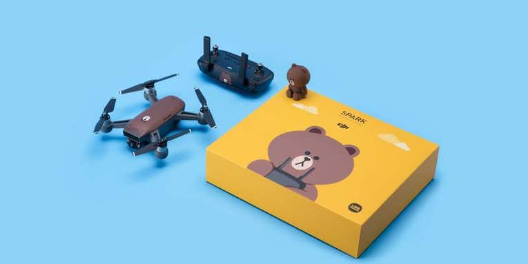 The DJI x Line Friends Spark Drone collab is adorable