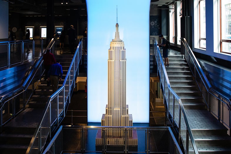 New York City’s Empire State Building debuts a brand new entrance and lobby for its world-renowned observatories