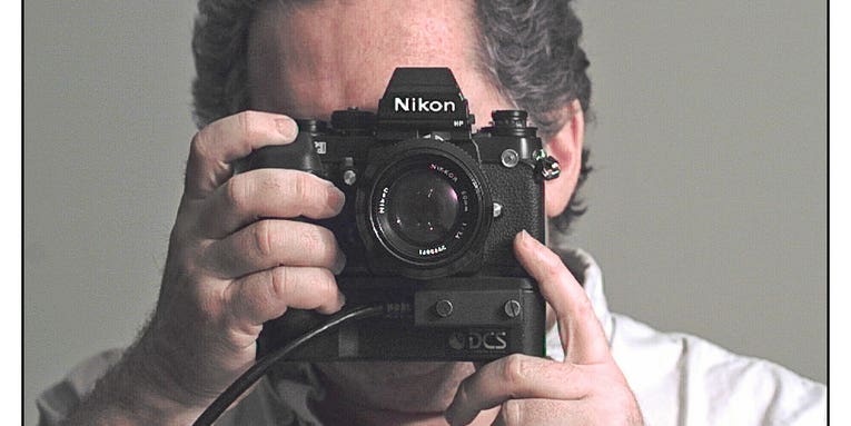 Photographer Records Self-Portraits With Decades Of Digital Cameras