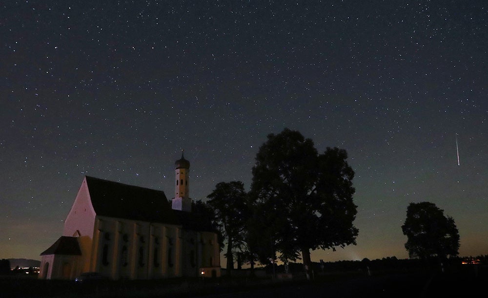 Perseid meteor shower