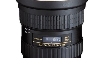 Tokina 14-20mm f/2 zoom lens