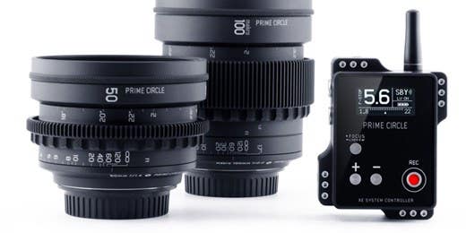 New Gear: LockCircle Prime Circle Cine Lenses with Remote Control Aperture