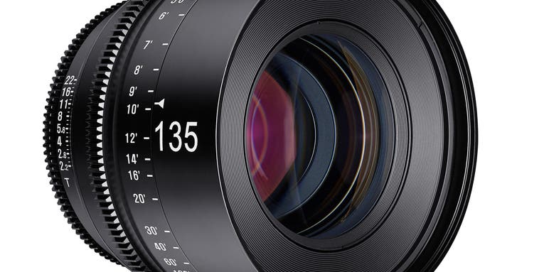 Rokinon Adds 135mm T2.2 Xeen Lens to Cinema Lineup