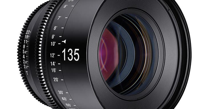 Rokinon Adds 135mm T2.2 Xeen Lens to Cinema Lineup Rokinon Adds 135mm T2.2 Xeen Lens to Cinema Lineup