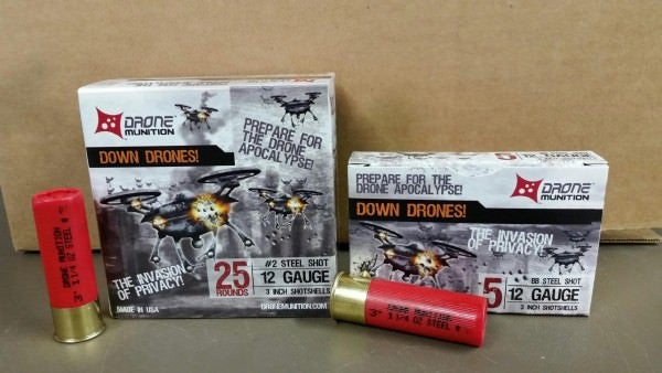 Shotgun Shells Designed For Shooting Down Drones