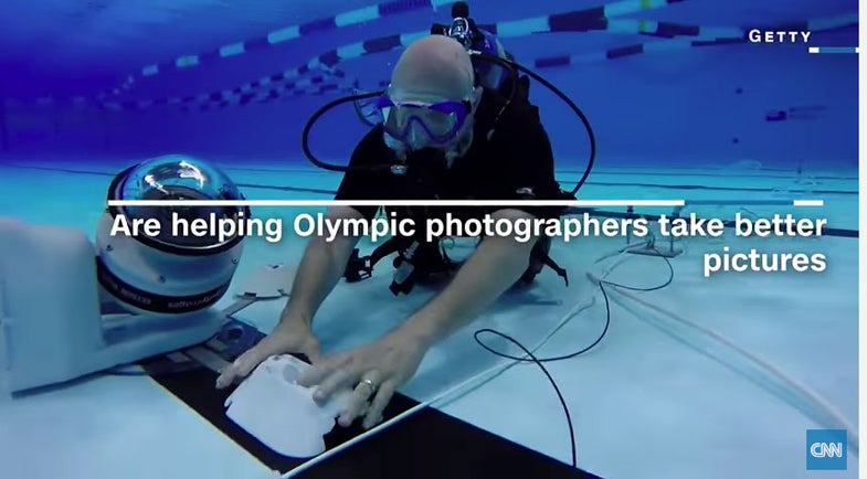 Getty Underwater Robot Camera Olympics