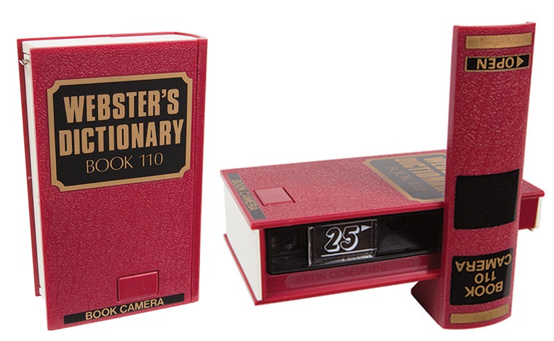 Webster's Dictionary Book Camera