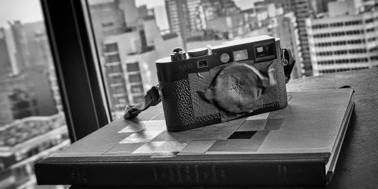 Gregory Simpson Makes His Own Leica M9 Pinhole Lenses Out Of Gaffer’s Tape