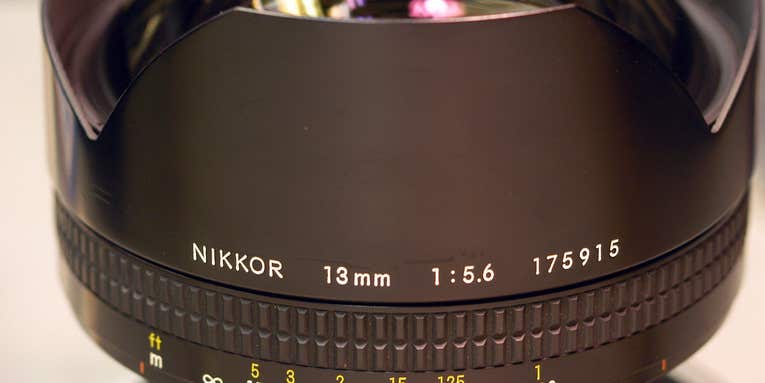 Ebay Watch: Nikon 13mm F/5.6 Super-Wide Angle Lens